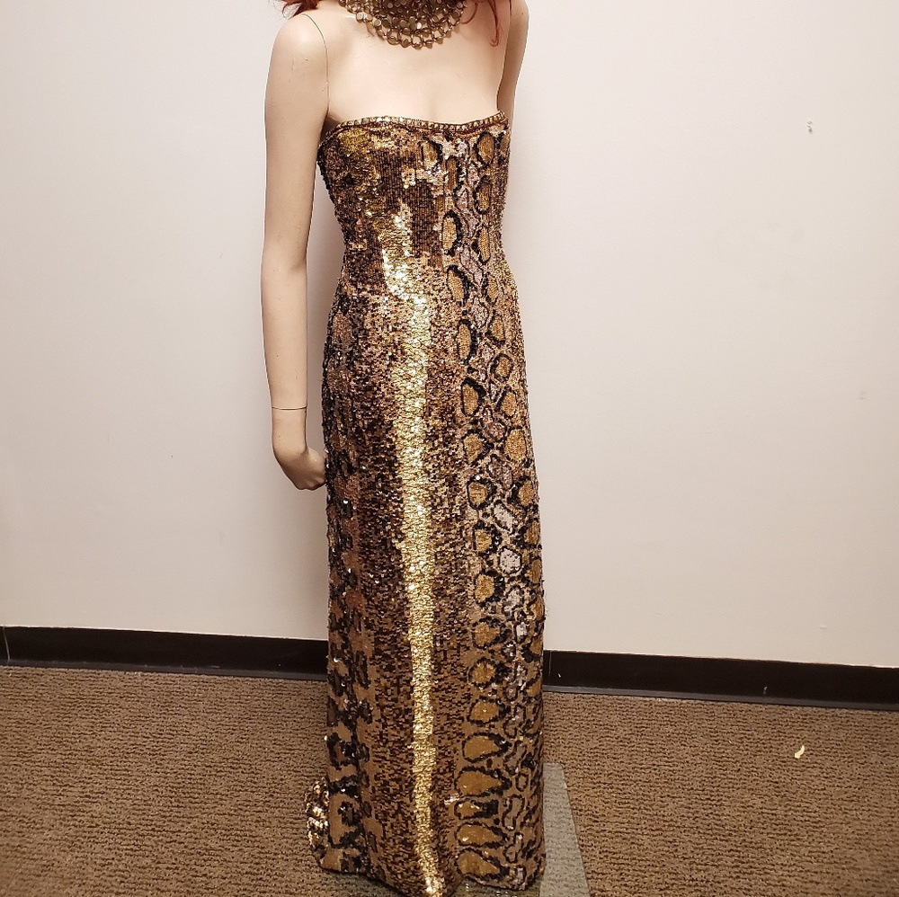 Gai Mattiolo Sequin Dress